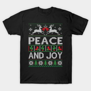 Christmas Peace and Joy T-Shirt